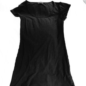 Black t shirt dress